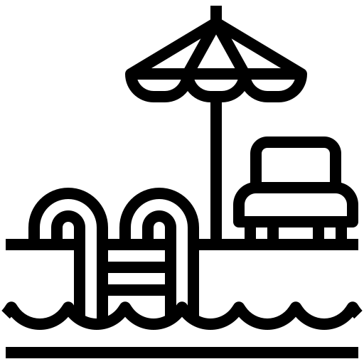 Outdoor Swimming Pool Icon